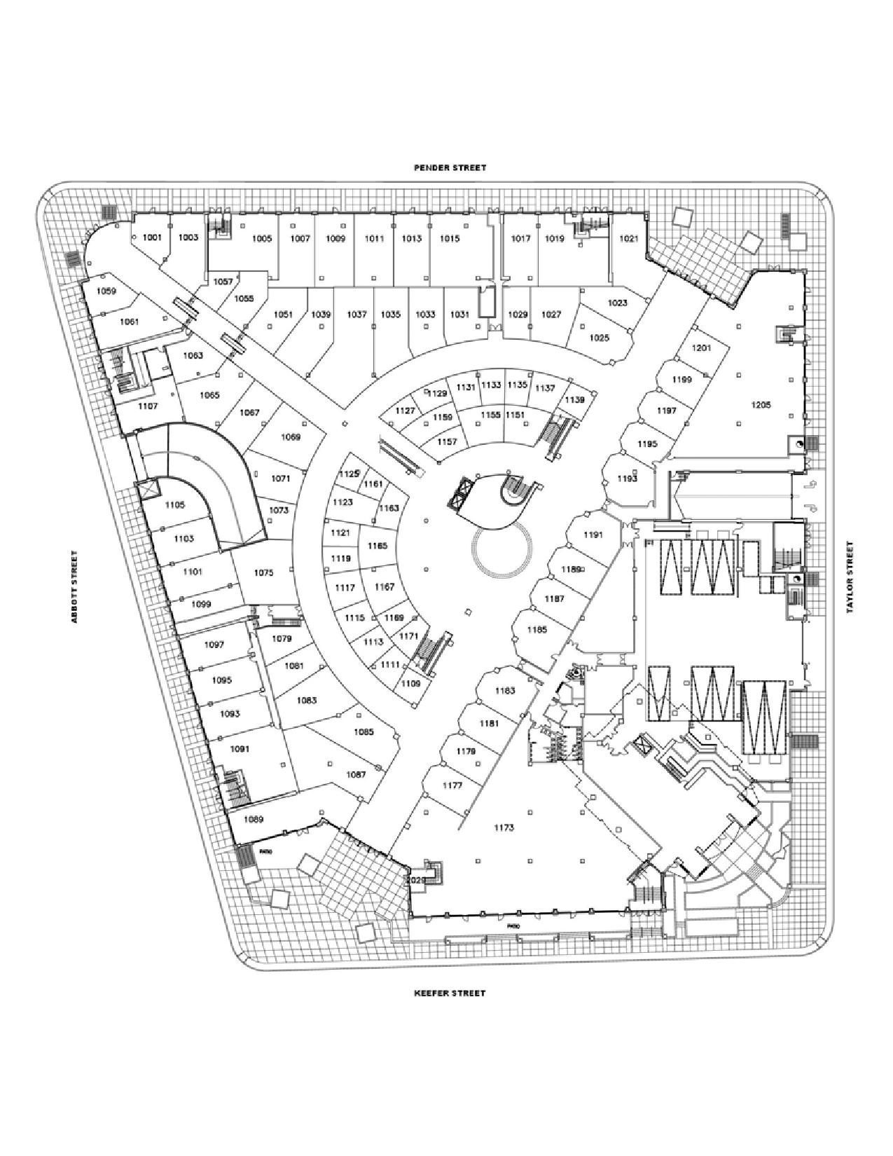 Directory Floor Plan Vancouver Shopping Mall